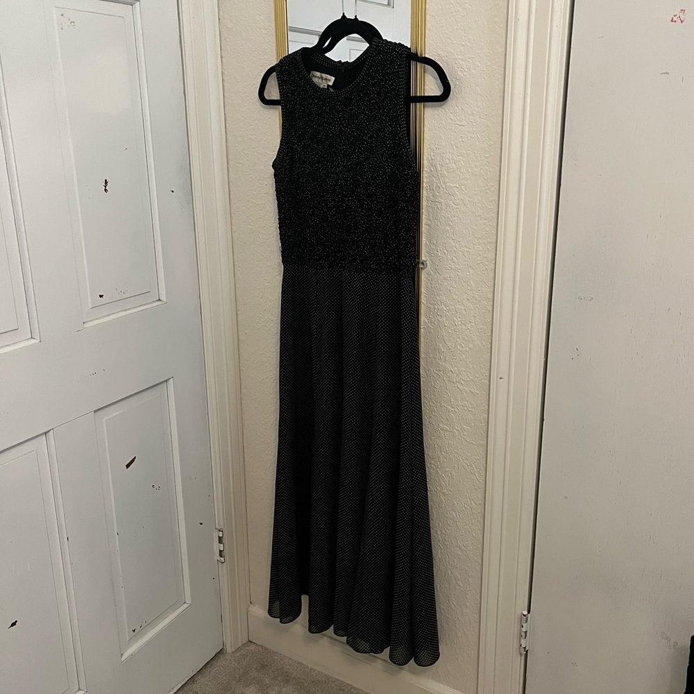 Vintage Polkadot, long dress